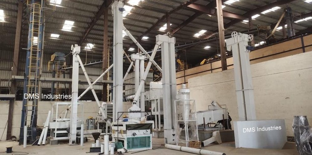 Installed coffee machinery layout at a client facility