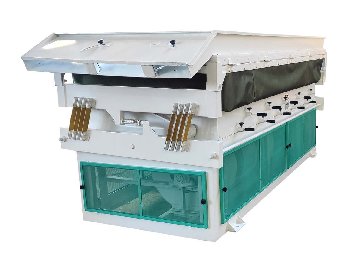 Gravity separator for coffee bean processing