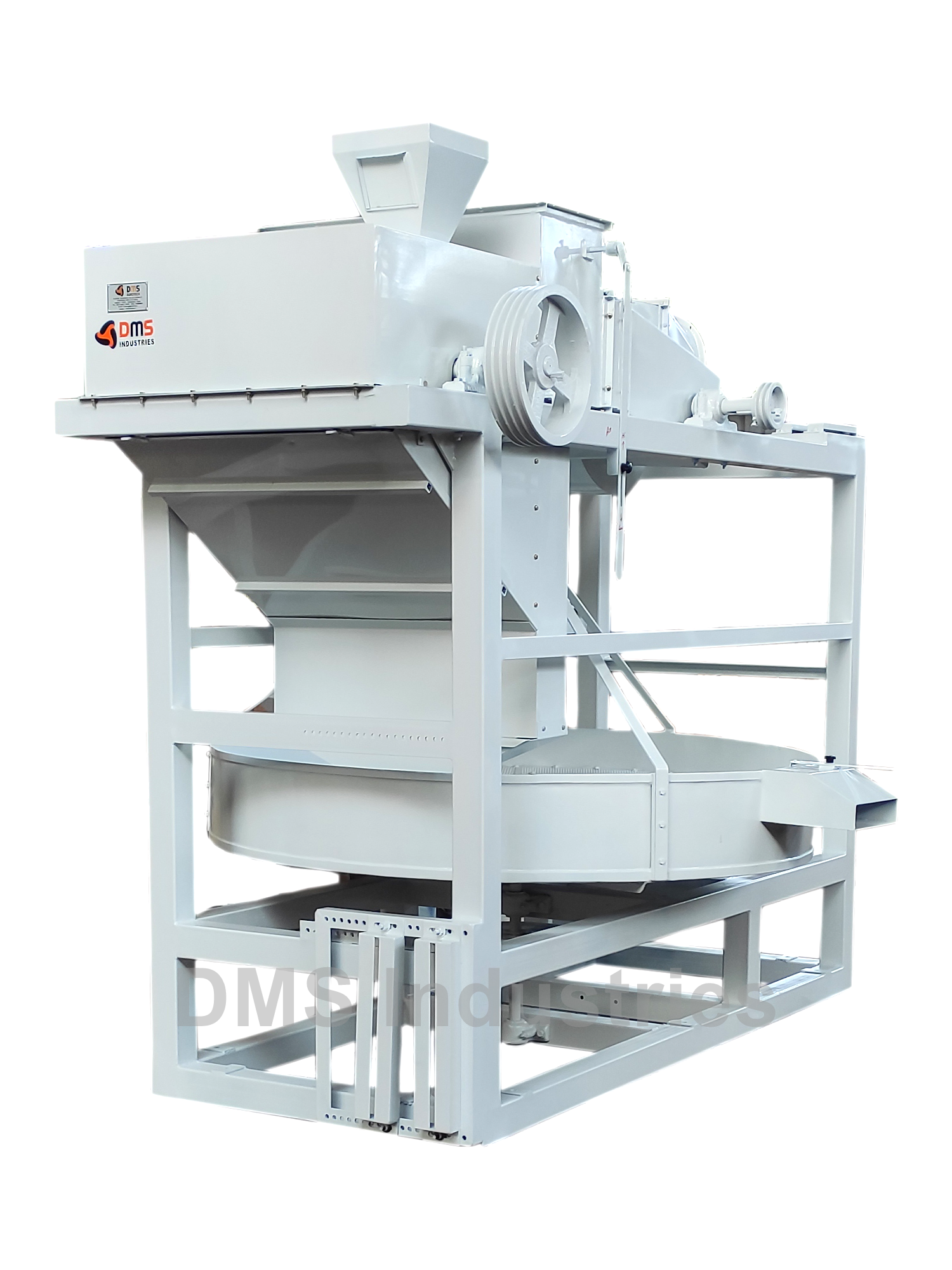 DMS Industries Cross Beat Huller machinery