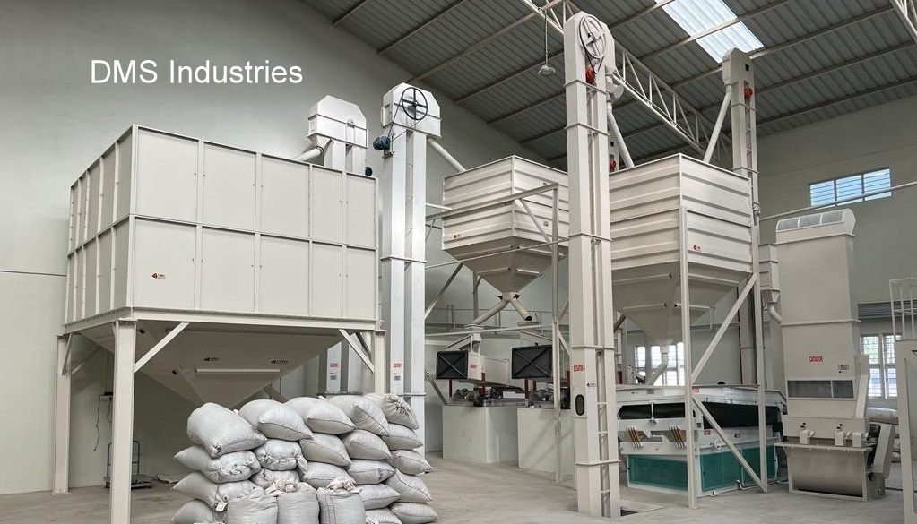 Plant-side process flow during machine operation