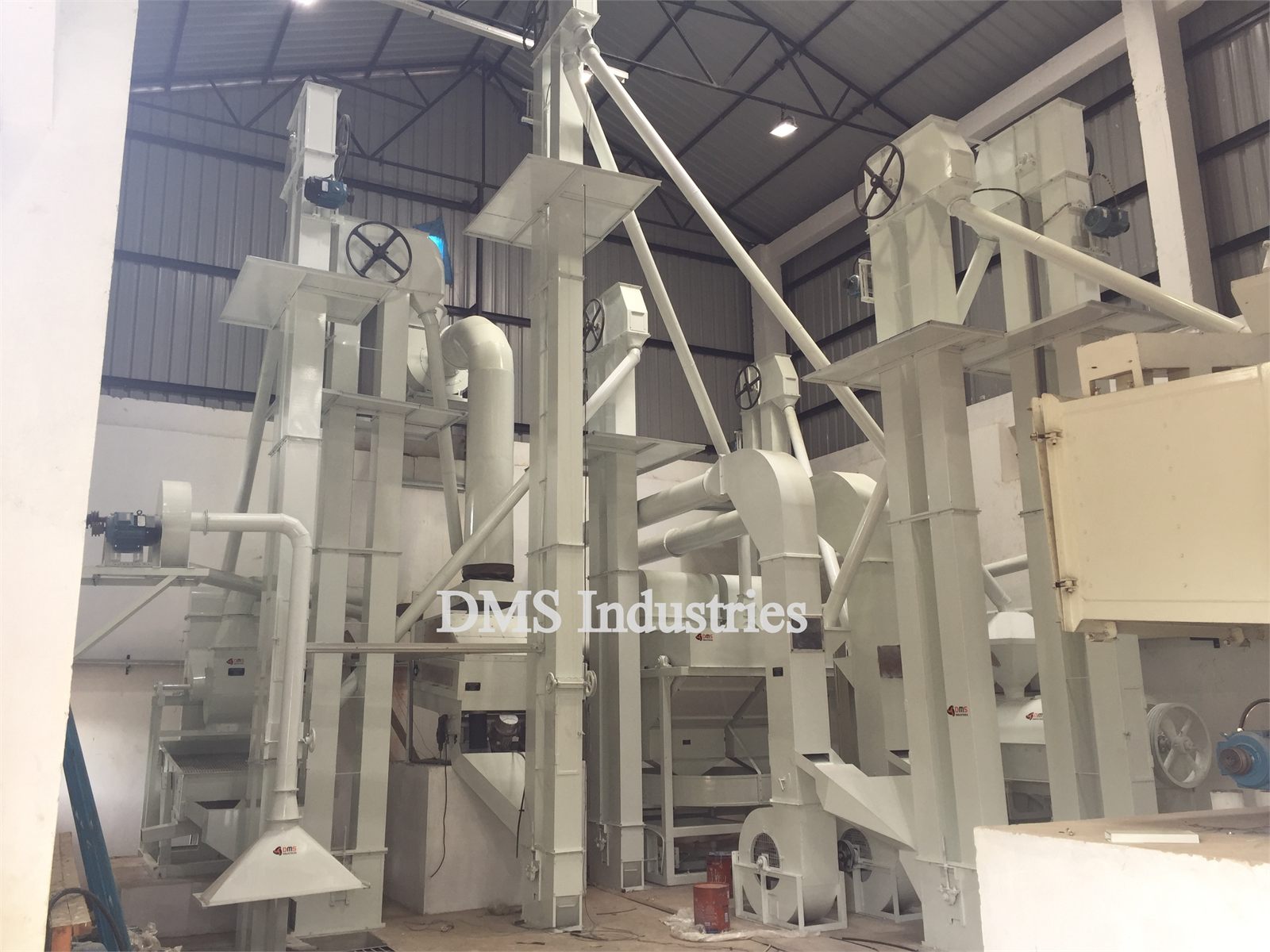 Processing plant machinery integration by DMS Industries
